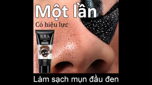 Mặt nạ đen lột than tre đen loại bỏ mụn đầu đen mụn cám giảm sẹo mụn cải thiện làn da thô ráp làm sạch lỗ chân lông trên da phù hợp với mọi loại da mặt nạ nam nữ thông dụng