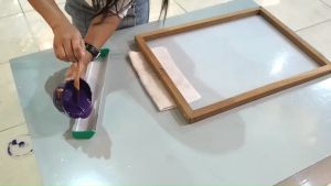 รางปาดกาวถ่ายบล็อกอลูมิเนียม5นิ้ว-20นิ้ว รางปาดกาวอัดบล็อก รางโค้ตกาวถ่ายบล็อก รางโค้ตกาวอัดบล็อก ที่ขึ้นกาวอัด อุปกรณ์ทำบล็อกสกรีน