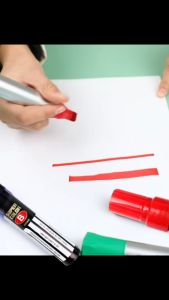 Jumbo Permanent Markers Chisel Tip Large Color Permanent Markers Set Huge Poster Markers for Rock Stone Painting Case Box Marker Pen