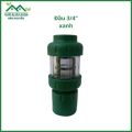 Khớp nối nhanh Dekton 3/4" cho máy rửa xe,đầu nối có lọc rác,dùng ống nước mềm 3/4 inch. 