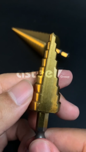 Mata Bor 3 PCS STEP DRILL Dril Mata Bor Pagoda Besi Kerucut Cone Drill Hole Saw