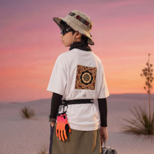 Short Sleeve Childrens T-Shirt Parent-Child Set