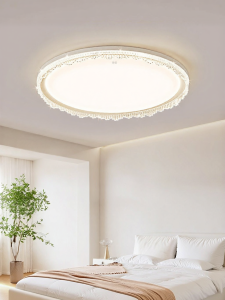 HUIPU ZHAOMING | Eye-Protective Imitation Crystal Modern Luxury Round Ceiling Light