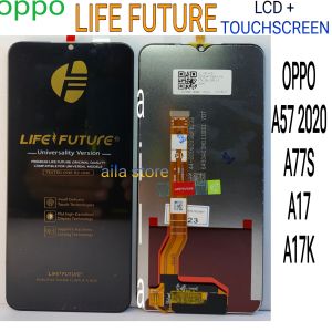 ORIGINAL LIFE FUTURE LCD TOUCHSCREEN OPPO A57 2022/A77S/A17/A17K FULL SET