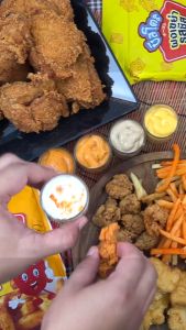 ผงเขย่า รสข้าวโพด ขนาด 20 กรัม เฟรนช์ฟราย ป๊อปคอร์น ส่วนตัว สินค้าพร้อมส่ง