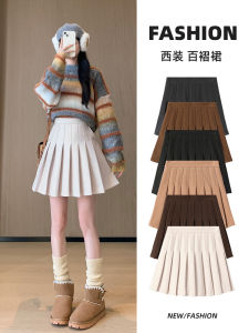 กระโปรงสั้นทรงเอเอวสูงสีเทาเข้ม ทรงเอ เดรสยาวปานกลาง ทรงเข้ารูป กระโปรงทรงเอ ฤดูใบไม้ผลิ ฤดูใบไม้ร่วง ฤดูหนาว กระโปรงสั้น แฟชั่น