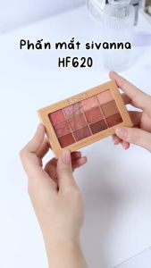 Bảng Phấn Mắt Đa Năng Sivanna Soft Blurring Double Eye Palette HF620