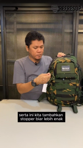 REFRESOP Tas Army Pria Backpack Ransel PX680 Tactical - Loreng Malvinas