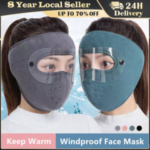 Face Mask Autumn Winter Fashion Fleece Outdoor Riding Windproof Warm Cold Resistant High-definition Goggles Anti Fog Masks