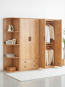 YUANSHI YUANSU | Solid Wood Wardrobe for Storage