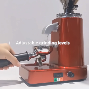 Gemilai‘s Italian coffee grinder 019 professional espresso grinder 800g contact grinding disc type household 220V electric gear slow moving blade