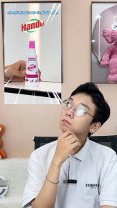 Chai Xịt Khử Mùi Giày Dép Mũ Bảo Hiểm Hando 120ML (Hương Quế)