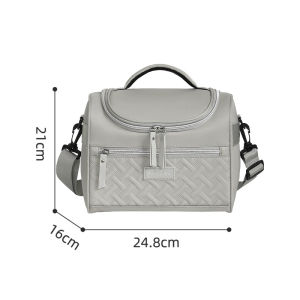 Thickened Lunch Portable Childrens Bento Outdoor Picnic Insulated Lunch Box Bag Cross-Border Cold Insulation Ice Pack