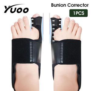YUOO 1Pair Bunion Corrector pemisah kaki besar Hallux Valgus Orthotics kaki penjagaan tulang Thumb Adjuster pembetulan Pedicure untuk wanita & lelaki