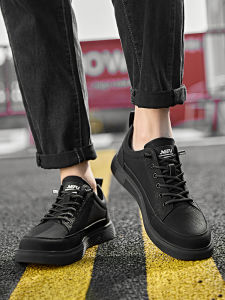 Mens Safety Work Shoes Breathable Steel Toe Anti Crush And Piercing Spring Autumn Labor Protection Shoes Comfortable Rubber