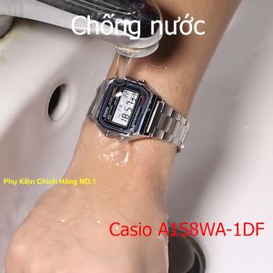 Đồng Hồ Nam Casio A158 .e. Made In Malaysia Chống Nước Siêu Bền Pin Lâu