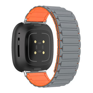 Magnetic silicone strap for Fitbit Versa 4 3 Sense 2 sports watch accessories for Fitbit Versa 1/2/lite Replacement Accessories