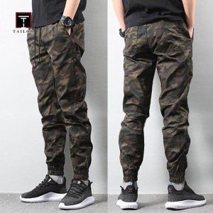 กางเกงฮาเร็มทรงหลวมลายพรางทรงหลวม ขนาดใหญ่ พิเศษสำหรับนักเรียนฤดูร้อน