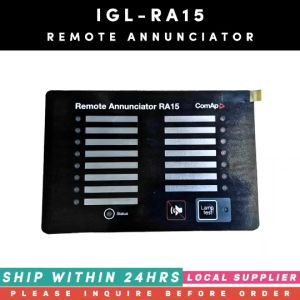 IGL-RA15 ComAp REMOTE ANNUNCIATOR FOR GENERATOR [MUST INQUIRE 1ST PRE-ORDER ONLY!!! LOCAL SUPPLIER WARRANTY] FOR ComAp GENSET PARTS