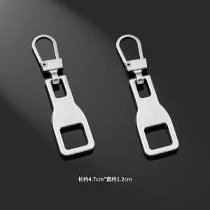 Miếng Kéo Đầu Khóa Kéo Kim Loại Có Thể Tháo Thay Túi Quần Áo Giày Da Phụ Kiện Mặt Dây Chuyền Mặt Dây Chuyền Đầu Khóa Kéo Sửa Chữa