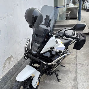 Motorcycle Front Windscreen Windshield Fly Screen Shield Wind Deflector For HONDA NX400 NX500 NX 400 500 PC72 2024 2025