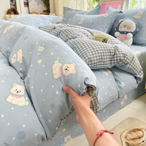 2025 New Pure Cotton Single Piece Duvet Cover 100% Cotton Bedding Cover Single Person Duvet Cover Three Piece Bedding Set