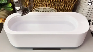 Shunxing111 360° High Power Frequency Conversion Vibration Ultrasonic Cleaning Home Jewelry Glasses Cleaning Mac