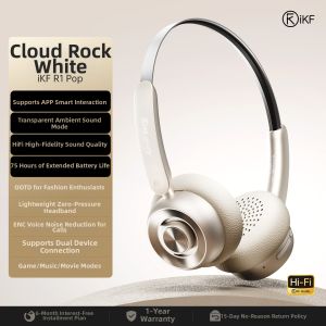iKF | Wearable Bluetooth Noise Canceling Over-Ear Headphones