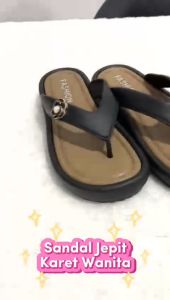 New Arrival!!! Sandal Jepit Karet Import Wanita W8898-13 Sandal Wanita Karet Import Sandal Jepit Wanita Kekinian Import