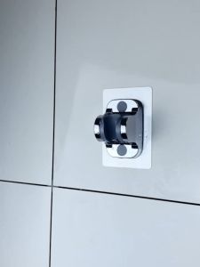 Supersale- Self-adhesive  Bathroom Bracket Suction Showerhead Rack Holder