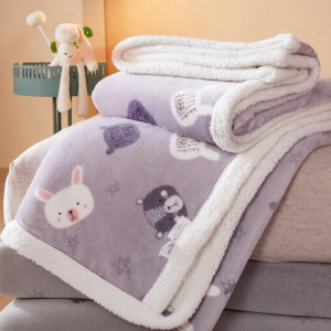 Boyang Home Textile | Coral Fleece Thickened Blanket