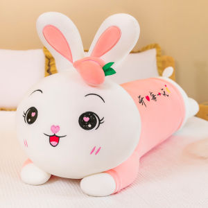 YOUQIN | Cute Rabbit Soft Long Pillow for Sleeping and Playing Childrens Birthday Gift