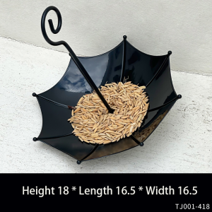 Creative Umbrella Feeder Parrot Food Tray Outdoor Water Tank Birdcage Hanging Decorative Bird Accessories