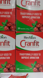 HERBION CRANFIT 5.6G (20s/BOX) (1s/PACK) - IMPROVE URINATION