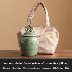 JISU | Portable Moisture-Proof Ceramic Tea Canister