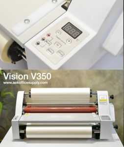 ฟิล์มเคลือบ Vision V350 รับประกัน 1 ปี และ 2 ม้วน บริการหลังการขายเช่นเดียวกับฟิล์มยูวี