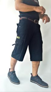 Celana Cargo Pendek 39-44 Bahan Jeans: Desain Army Loreng & Kualitas Terbaik