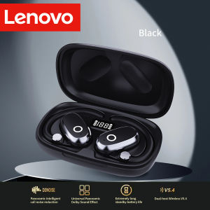 Lenovo | Lenovo EA366 Open-Ear Wireless Headphones Hi-Res with SBC OWS Earphones Bass Boost Bluetooth 5.4 Earhook Sport Earbuds Outdoor