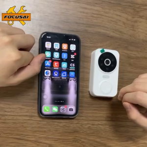 🚚ส่งจากไทย🚚กริ่งไร้สาย กริ่งประตู กริ่งประตูอัจฉริยะ วิดีโอHDเรียลไทม์ พูดเสียงที่แปรผัน เสียงดังชัดเจน Doorbell