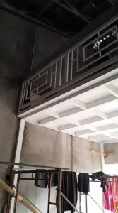 mezanin tempat tidur indoor model minimalis harga terjangkau