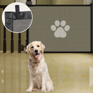 Pet Dogs Baby Safety Fence Cat and Dog Safety Fences Non Perforated Barrier Safety Protection Net Fence Convenient Pet Supplies