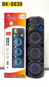 BK-8838 Bluetooth speaker microphone speaker portable outdoor high-power wireless radio features Karaoke Speake
