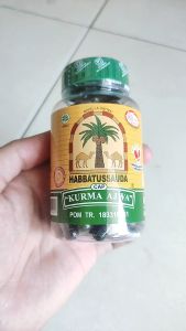 Habbatussauda Kurma Ajwa 100 kpsl - Habbats Serbuk Cap Kurma Ajwa - Habbatussauda Serbuk