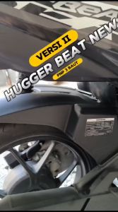 HUGGER SPAKBOR KOLONG BEAT NEW DELUXE STREET SCOOPY GENIO 2020-2024 PNP 3 BAUT PEMASANGAN PLUG AND PLAY