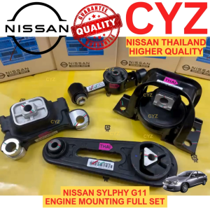 100% THAILAND NISSAN SYLPHY G11 ENGINE MOUNTING SET (NISSAN THAILAND)