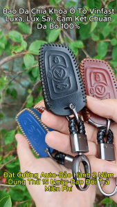 Bao Da  Vinfast Lux (Lux A Lux SA) Da Bò Nhập Khẩu ITALYA Bảo hành 2 năm