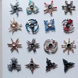 Hot Toys | Rainbow Fidget Metal Spinner Colorful Finger Spinners High Speed Hand Spinners Fidget Toys for Stress Anxiety Relief for Adults