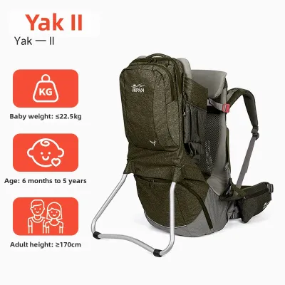 WIPHA | Outdoor Child Carrying Backpack For Hiking Mountaineering Large Children