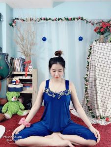 Đồ bộ lửng mặc ngủ thun lạnh mềm mại phối ren nhiều màu