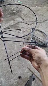 กับดักหนูฟ้าลั่น กับดักฟ้าผ่า เหล็กสปริง ขนาด 4 มิล ดักหนูใหญ่ หนูแผง พังพอน